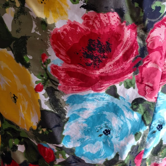 Ann Taylor LOFT Strapless Floral Sheath Dress - Picture 6 of 11